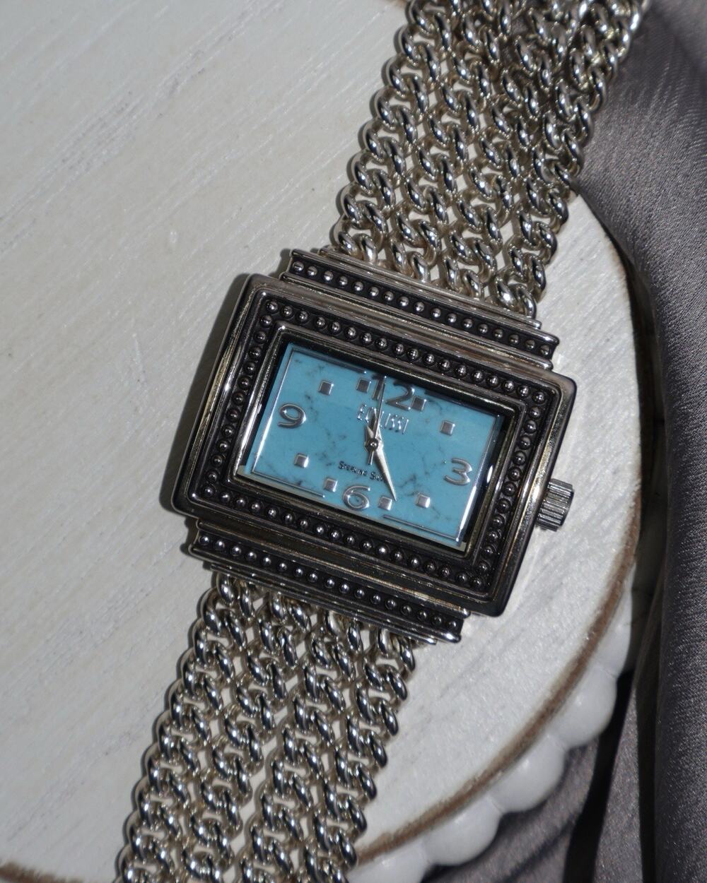 Ecclissi Sterling Silver Ladies Watch 85.4G / 7in